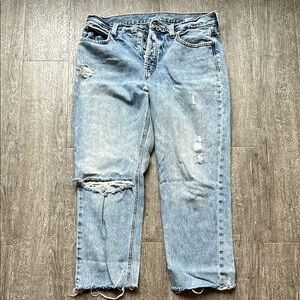 Old Navy Light Blue Straight Jeans